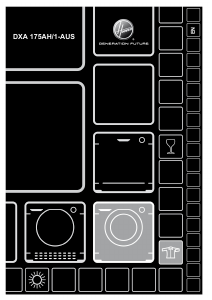 Handleiding Hoover DXA 175AH/1-AUS Wasmachine