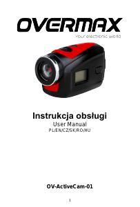 Manual Overmax ActiveCam 03 Action Camera