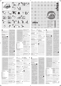 Mode d’emploi Ufesa PV1000 Fer à repasser