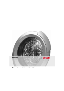 Mode d’emploi Bosch WOT24552FF Lave-linge