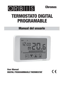 Manual de uso Orbis Chronos Termostato