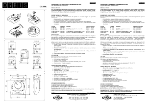 Manual de uso Orbis Clima Fancoil Termostato