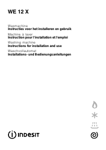 Bedienungsanleitung Indesit WE 12 X (NL) Waschmaschine