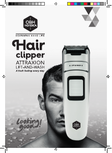 Manual OBH Nordica 5541 Attraxion Lift-And-Wash Hair Clipper