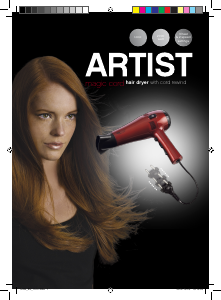 Manual OBH Nordica 5184 Artist Hair Dryer