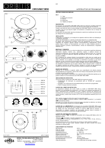 Manual de uso Orbis Circumat Mini Detector de movimiento