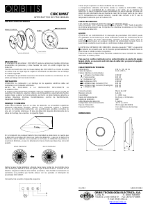 Mode d’emploi Orbis Circumat Détecteur de mouvement