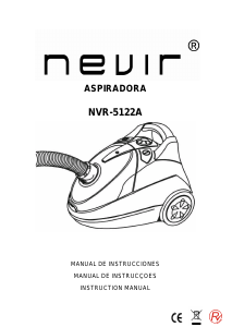 Manual de uso Nevir NVR-5122A Aspirador