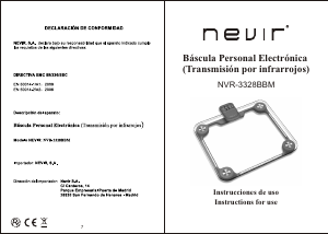 Manual Nevir NVR-3328 BBM Scale