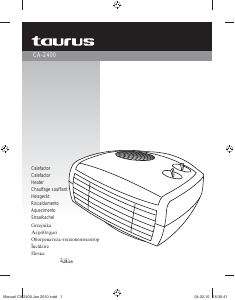 Manual Taurus CA-2400 Heater