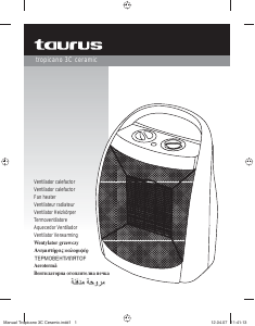 Manual Taurus Tropicano 3C Ceramic Radiator