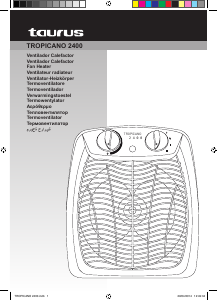 Manual Taurus Tropicano 2400 Heater