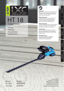Manual Cotech HT 18 Hedgecutter