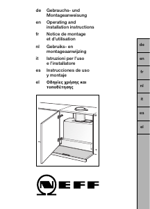 Mode d’emploi Neff D4662X0 Hotte aspirante