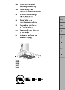 Εγχειρίδιο Neff D8602N0 Απορροφητήρας