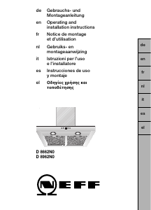 Handleiding Neff D8962N0 Afzuigkap