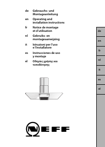 Manual de uso Neff I89E34N0 Campana extractora