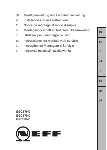 Manual de uso Neff I99C68N0GB Campana extractora