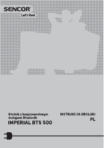 Instrukcja Sencor Imperial BTS 500 Głośnik