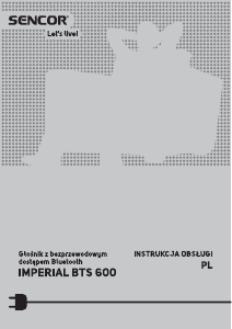 Instrukcja Sencor Imperial BTS 600 Głośnik