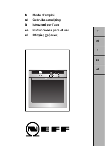 Manual de uso Neff B1841N2 Horno