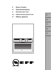 Manual de uso Neff B1771N2 Horno