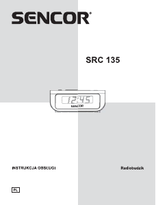 Instrukcja Sencor SRC 135 Radiobudzik