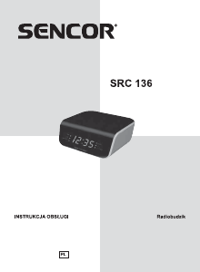 Instrukcja Sencor SRC 136 Radiobudzik