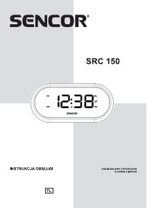 Instrukcja Sencor SRC 150 Radiobudzik