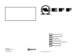 Manual Neff T25Z55N0 Placa