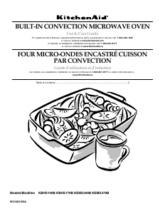 Manual KitchenAid KBHS109BSS Architect Microwave