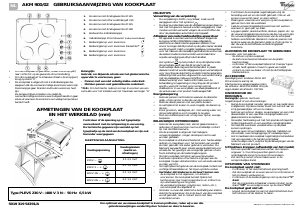 Handleiding Whirlpool AKM 900/NE/02 Kookplaat