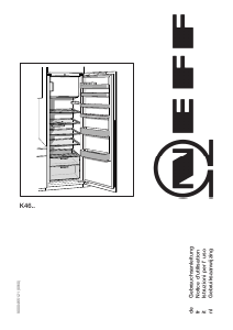 Mode d’emploi Neff K4664X8 Réfrigérateur