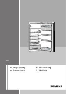 Brugsanvisning Neff K6634X6 Køleskab