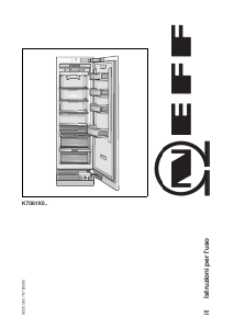 Manuale Neff K7061X0 Frigorifero