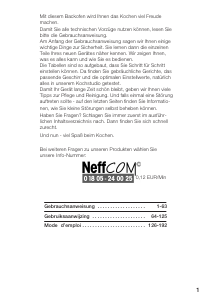 Handleiding Neff B7742N0 Oven