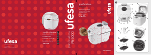 Manual Ufesa PN5000 Máquina de pão