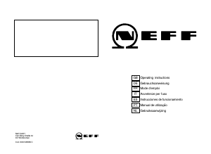 Manual de uso Neff T2344W1 Placa