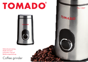 Manual Tomado TM-1357 Coffee Grinder