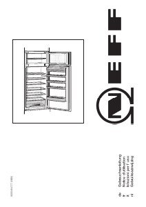 Mode d’emploi Neff K1664X7FF Réfrigérateur combiné