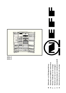 Mode d’emploi Neff K5935D1 Réfrigérateur combiné