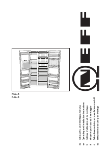 Mode d’emploi Neff K5950N0 Réfrigérateur combiné
