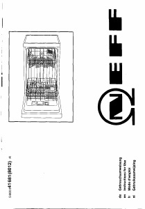 Manual Neff S4930N1 Dishwasher