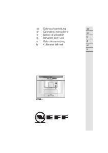 Manuale Neff C7660N1 Macchina da caffè