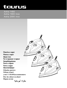 Handleiding Taurus Adria 1400 Strijkijzer
