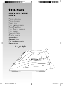 Bedienungsanleitung Taurus Artica 2800 Zaffiro Bügeleisen