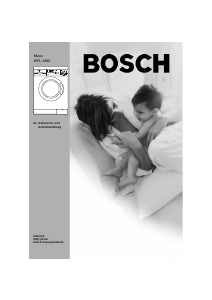 Bedienungsanleitung Bosch WFL2860 Waschmaschine