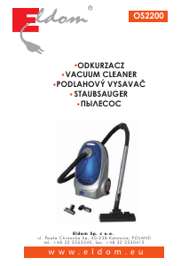 Manual Eldom OS2200 Vacuum Cleaner