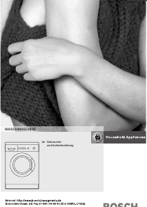 Bedienungsanleitung Bosch WFO2822 Waschmaschine