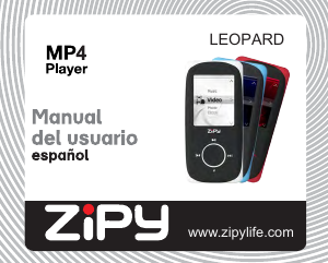 Manual Zipy Leopard Leitor Mp3